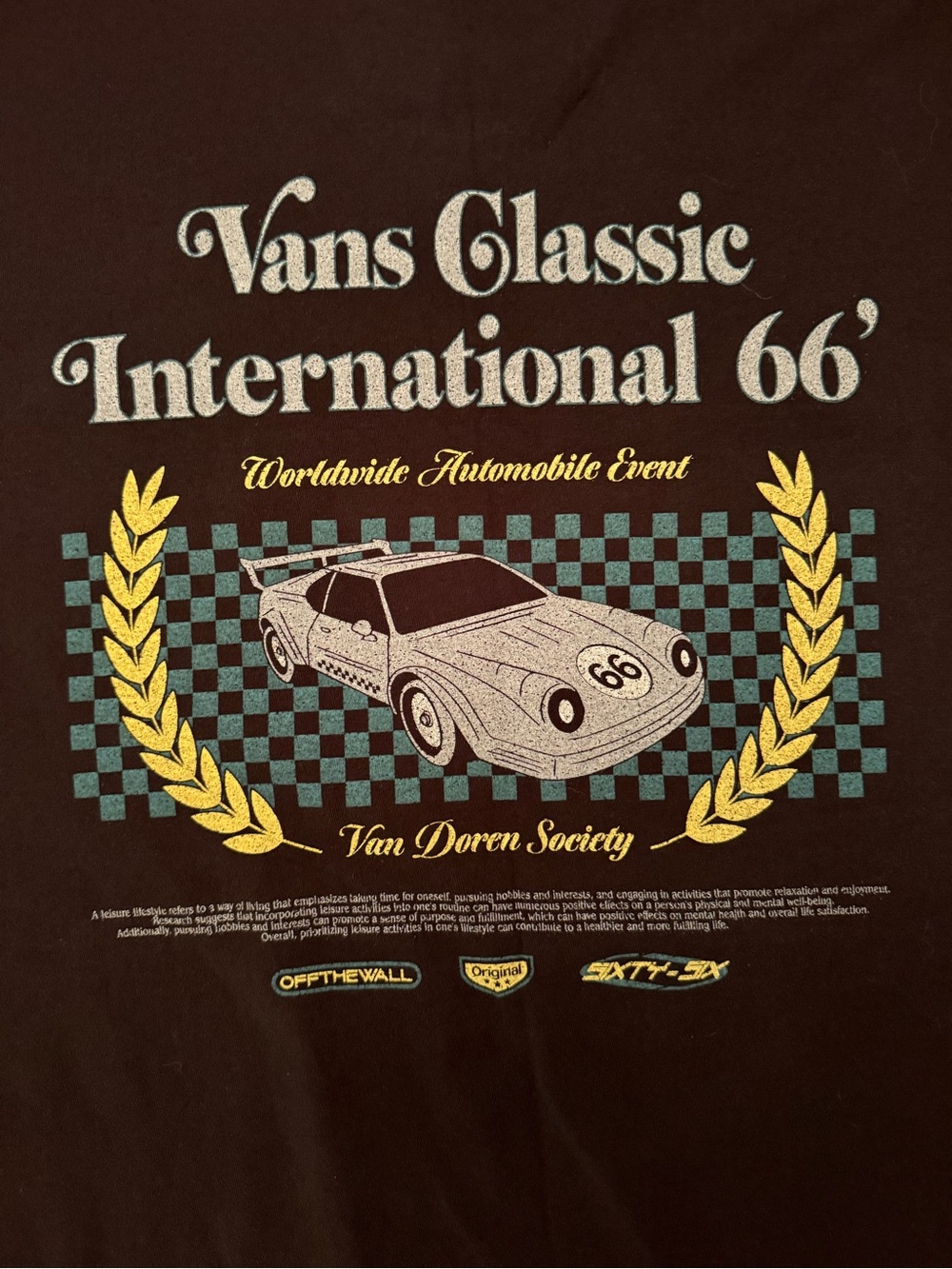 Vans XXL T shirt